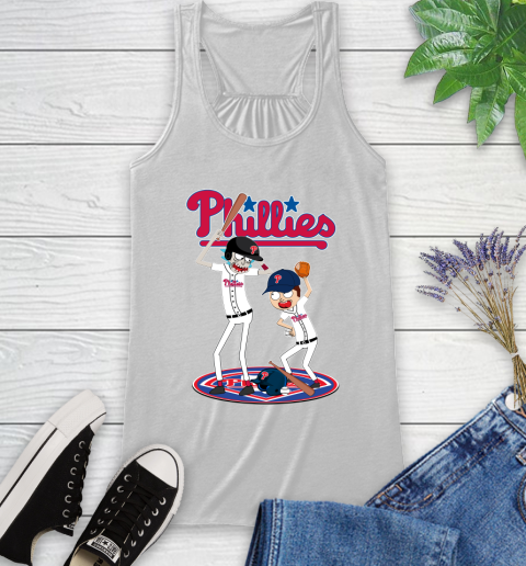 MLB Philadelphia Phillies Rick And Morty Baseball 37