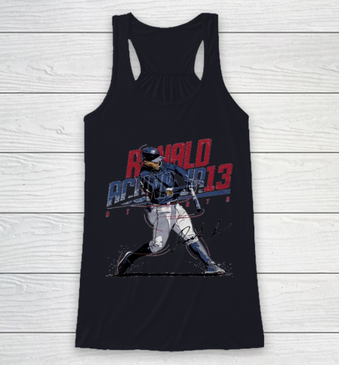 Ronald Acuna Jr 13 Racerback Tank 7