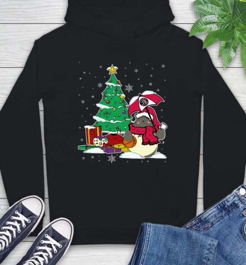 Toronto Raptors NBA Basketball Cute Tonari No Totoro Christmas Sports Hoodie