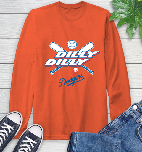 MLB Los Angeles Dodgers Dilly Dilly Baseball Sports Long Sleeve T-Shirt 5