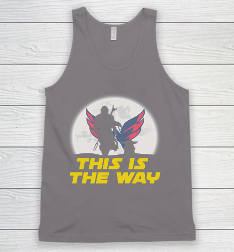 Washington Capitals NHL Ice Hockey Star Wars Yoda And Mandalorian This Is The Way Tank Top 6