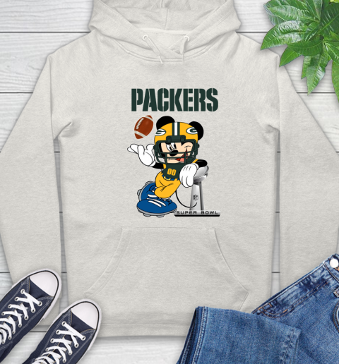 NFL Green Bay Packers Mickey Mouse Disney Super Bowl Football T Shirt Hoodie 12