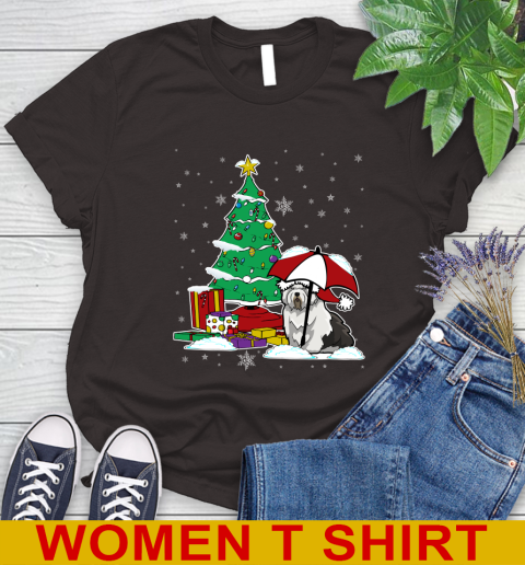 Old English Sheepdog Christmas Dog Lovers Shirts 234