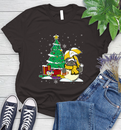 Los Angeles Chargers NFL Football Cute Tonari No Totoro Christmas Sports Women's T-Shirt 11