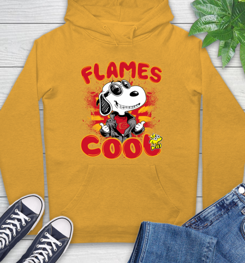NHL Hockey Calgary Flames Cool Snoopy Shirt Hoodie 2
