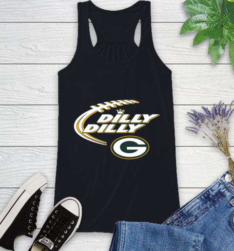 NFL Green Bay Packers Dilly Dilly Football Sports Racerback Tank 10