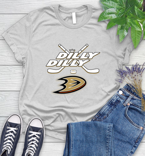 NHL Anaheim Ducks Dilly Dilly Hockey Sports Women's T-Shirt