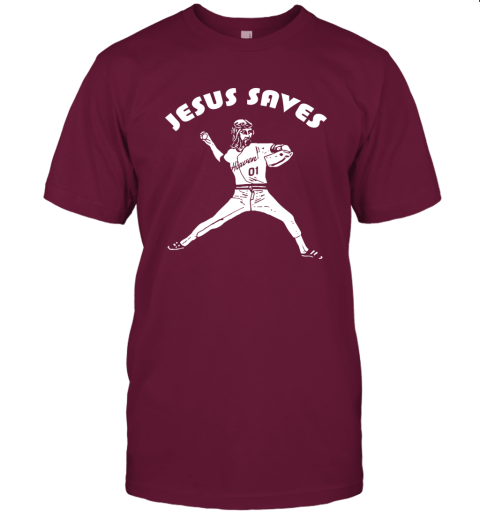 jesus saves t shirt baseball
