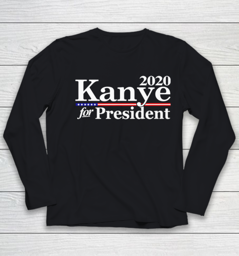 Kanye for President 2020 Youth Long Sleeve