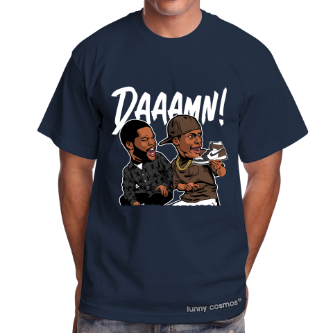 Air Jordan 1 Mocha Matching Sneaker Shirt Daaamn Meme Black White And Mocha Sneaker Dark Chocolate Tshirt