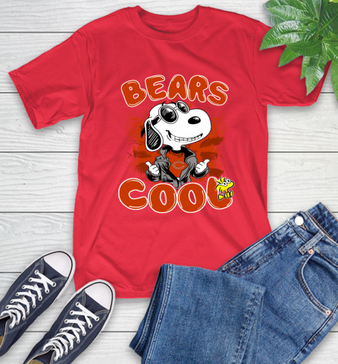 NFL Football Chicago Bears Cool Snoopy Shirt T-Shirt 12