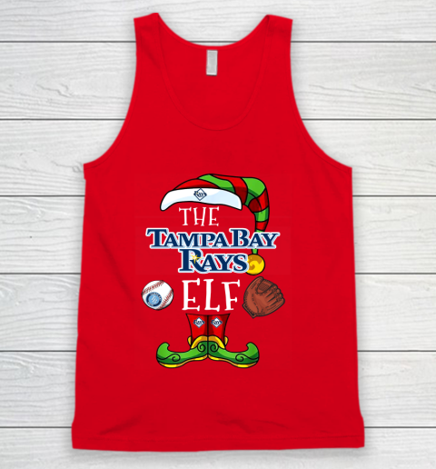 Tampa Bay Rays Christmas ELF Funny MLB Tank Top 5