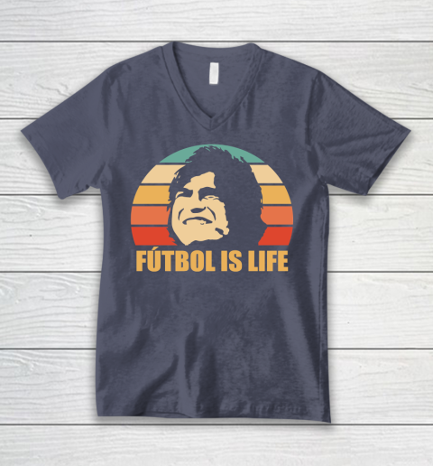 Futbol Is Life Shirt V-Neck T-Shirt 5