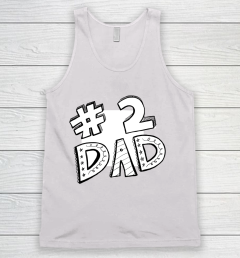 #2 Dad Father's Day Tank Top