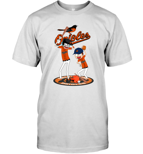 MLB Baltimore Orioles Rick And Morty Baseball - Rookbrand