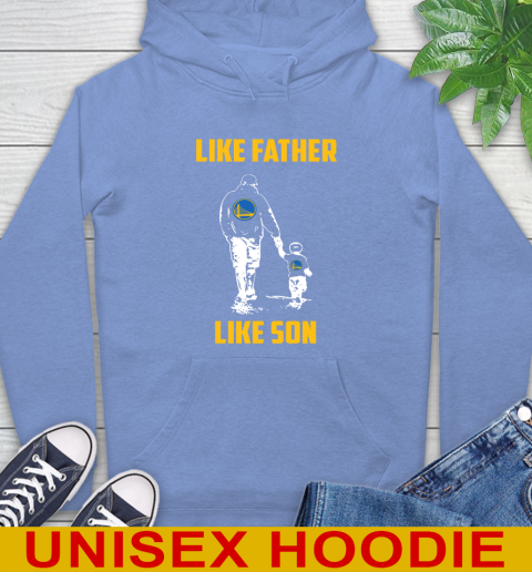 Golden State Warriors NBA Basketball Like Father Like Son Sports Hoodie 11
