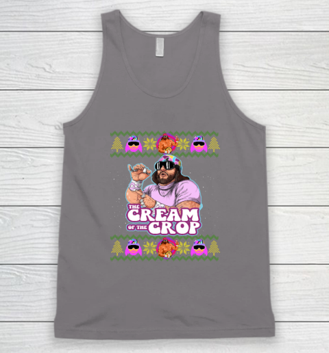 Macho The Cream of The Crop,Wrestling Ugly Christmas Tank Top 5