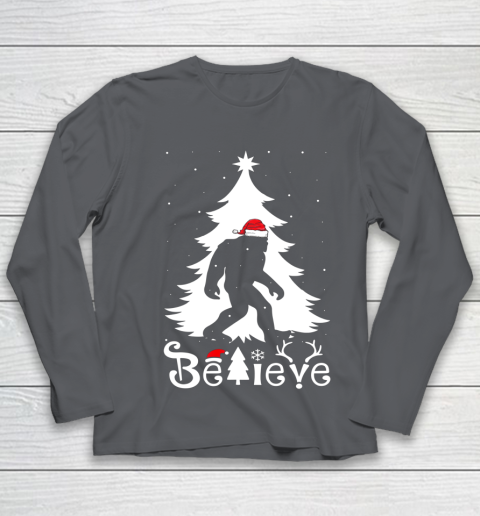 Bigfoot Christmas Gifts For Men Boys Girls Funny Christmas Youth Long Sleeve 6