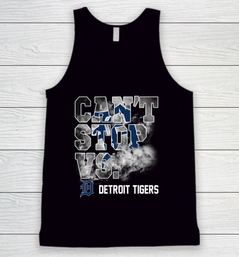MLB Detroit Tigers Baseball Can't Stop Vs Detroit Tigers Tank Top