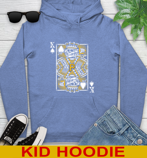 Pittsburgh Pirates MLB Baseball The King Of Spades Death Cards Shirt Youth Hoodie 12