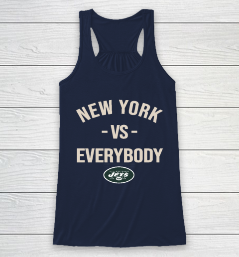 New York Jets Vs Everybody Racerback Tank 8