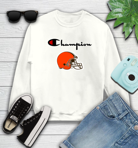 NFL Football Cleveland Browns Champion Shirt Sweatshirt