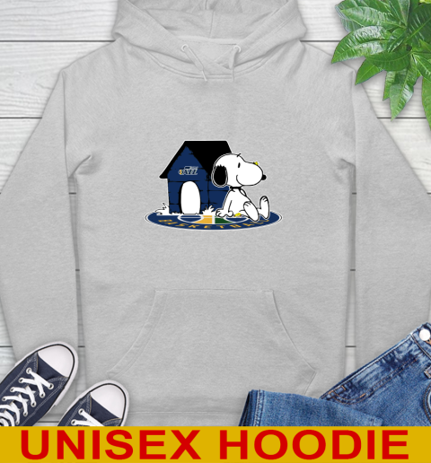 NBA Basketball Utah Jazz Snoopy The Peanuts Movie Shirt Hoodie 6