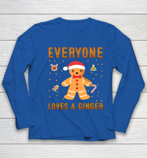 Everyone Loves A Ginger Funny Christmas Youth Long Sleeve 7