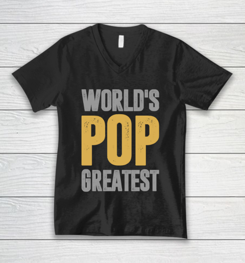 Father's Day Funny Gift Ideas Apparel  Pop T Shirt V-Neck T-Shirt