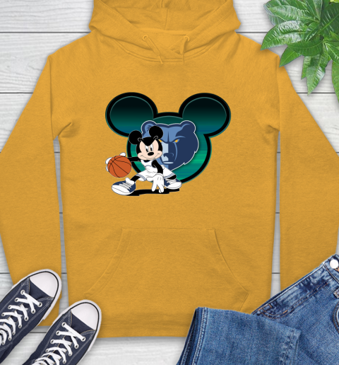 NBA Memphis Grizzlies Mickey Mouse Disney Basketball Hoodie 3