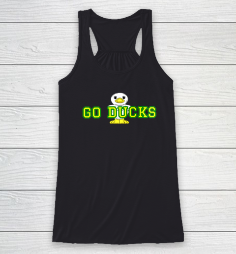 Oregon Ducks College Football Fans Game Day Racerback Tank