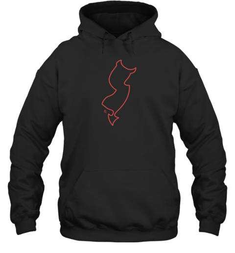 Athlete Logos Neon Jersey State Devil Tail Hoodie