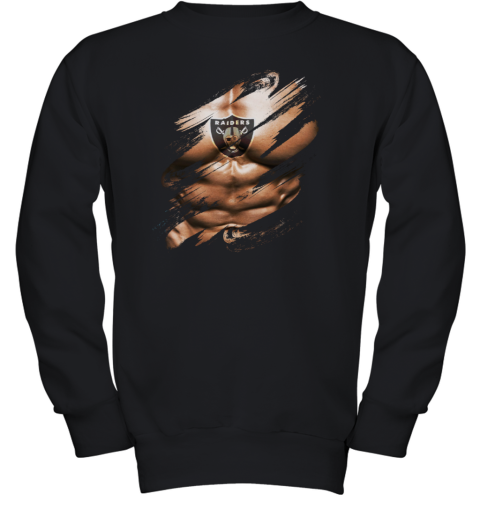 Boxer Tattoo Oakland Raiders T-Shirt, hoodie, sweater and long sleeve