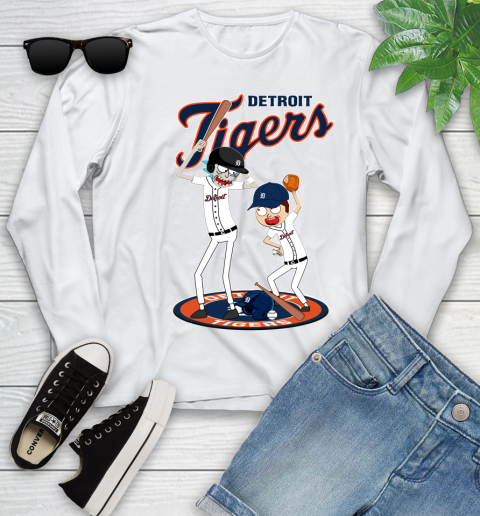 MLB Detroit Tigers Rick And Morty Baseball 125