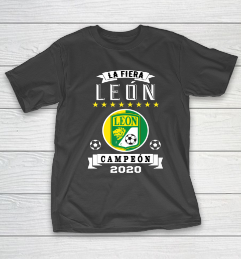 Club Leon Campeon 2020 Futbol Mexicano La Fiera T-Shirt