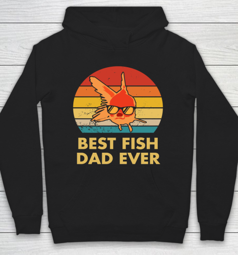 Best Fish Dad Ever 4th Of July Hoodie