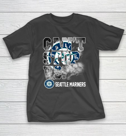 MLB Seattle Mariners Baseball Can't Stop Vs Mariners T-Shirt