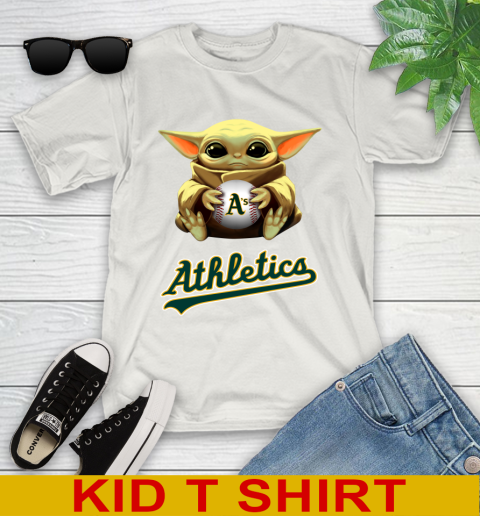 MLB Baseball Oakland Athletics Star Wars Baby Yoda Shirt 112