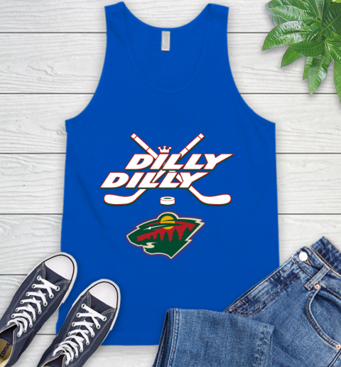 NHL Minnesota Wild Dilly Dilly Hockey Sports Tank Top 5
