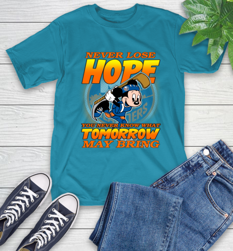 New York Islanders NHL Hockey ootball Mickey Disney Never Lose Hope T-Shirt 9