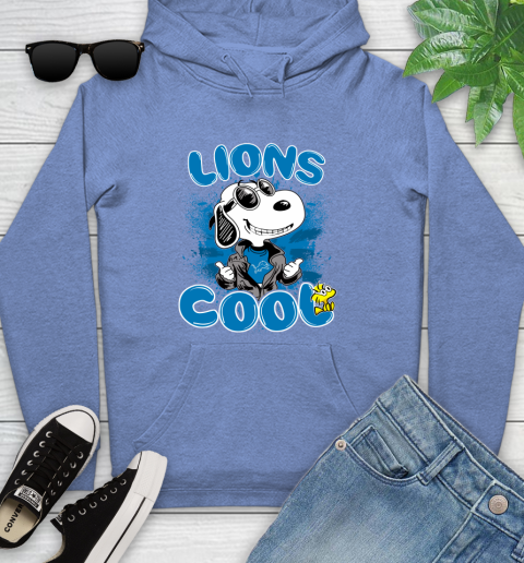NFL Football Detroit Lions Cool Snoopy Shirt Youth Hoodie 11