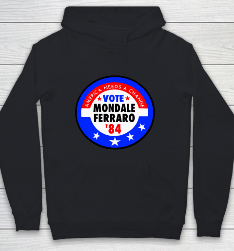 Walter Mondale and Geraldine Ferraro Campaign Button Youth Hoodie