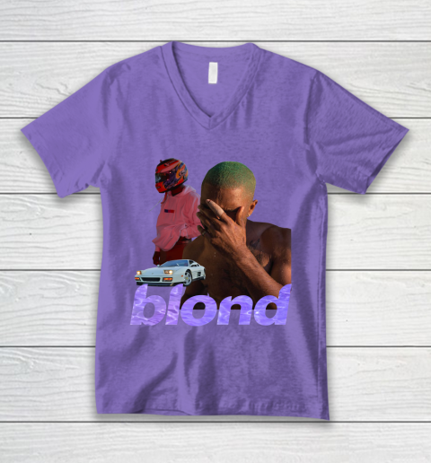 Frank Ocean Blonde V-Neck T-Shirt 8