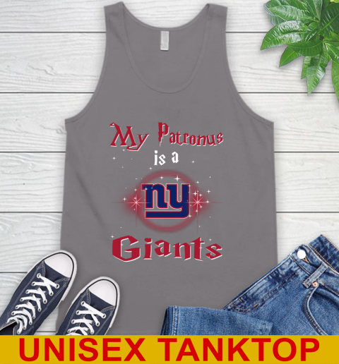 NFL Football Harry Potter My Patronus Is A New York Giants Tank Top 6