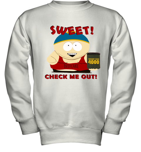 Super Fun Cartman Beefcake Youth Sweatshirt