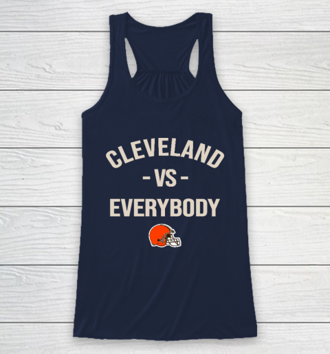 Cleveland Browns Vs Everybody Racerback Tank 8