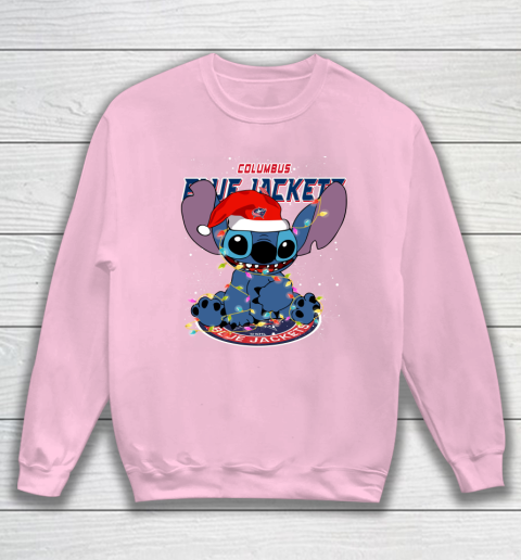 Columbus Blue Jackets NHL Hockey noel stitch Christmas Sweatshirt 5