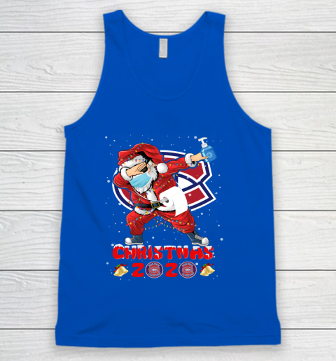 Montreal Canadiens Funny Santa Claus Dabbing Christmas 2020 NHL Tank Top 4