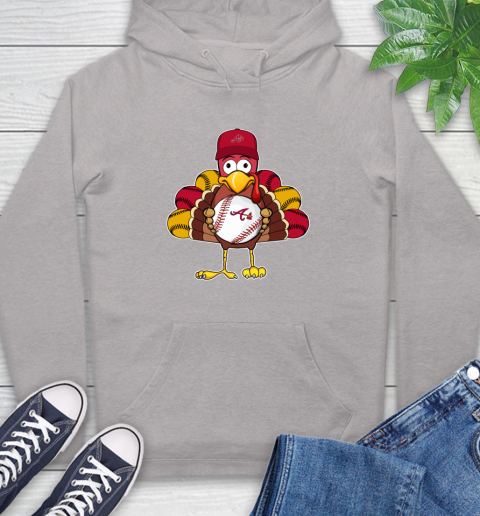 Atlanta Braves Turkey thanksgiving Hoodie 12