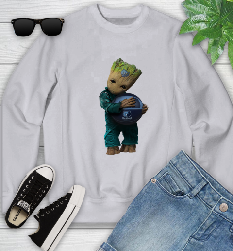 NBA Groot Guardians Of The Galaxy Basketball Sports Memphis Grizzlies Youth Sweatshirt 4